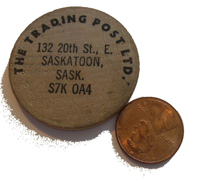 Canadian---Wooden-Nickel-Advertising-Token